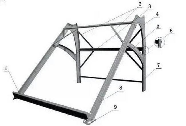 家用太陽能熱水器支架